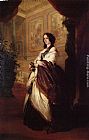 Duchess Paintings - Harriet Howard, Duchess of Sutherland by Franz Xavier Winterhalter